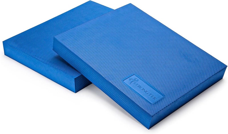 StrongTek Extra Wide Foam Balance Pad for Physical Therapy, 19" X 15.8" X 2.4", High-Density TPE Foam Pad for Exercise, Enhanced Stability, Core Strength, Non-Slip & Water-Resistant, for Fitness, Yoga - Image 1